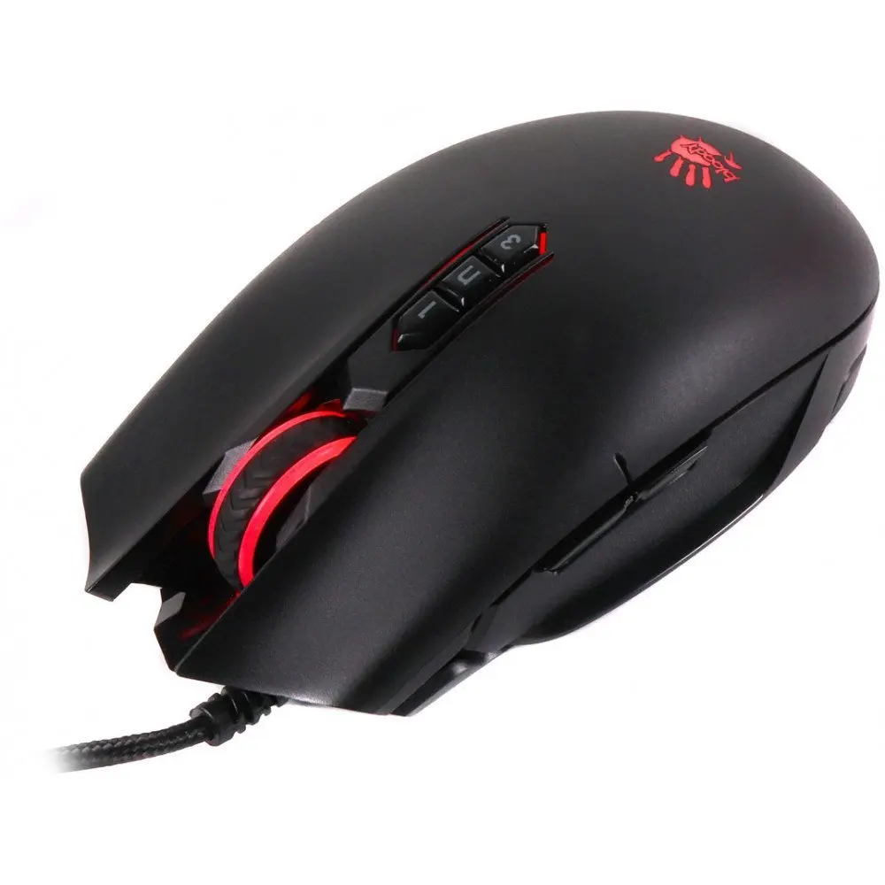Мышь A4Tech A4 Bloody P80 Pro черный оптическая (16000dpi) USB2.0 (8but) | Компьютеры и офис