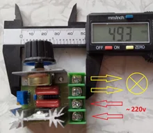 Dimming SCR Motor-Speed-Controller Voltage-Regulator 2000W 220V AC