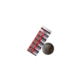 

Cr 2025 3V batería de litio 5 unids/lote para maxell Original cr2025 pilas de botón para tablero