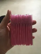 Pinceles para pestañas, varitas para rímel, para extensiones de pestañas, brochas de maquillaje, 50/100/300/500 Uds.