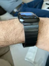 Correa para Apple Watch Series 6, 5, 4, 40MM, 44MM, correa de acero inoxidable para Iwatch 3, 2, 1, 38MM, 42MM, accesorios