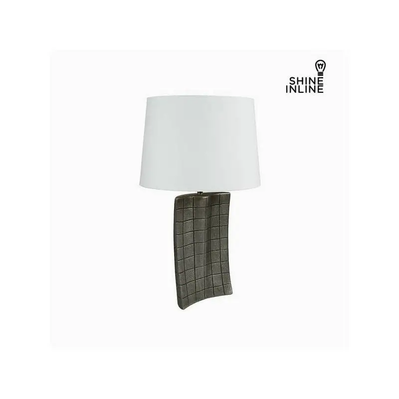 Настольная лампа Серебристая керамика(34x9x61 см) Shine Inline