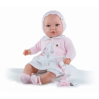 

Doll Marina and Pau 45 cm Alina мягконабивная (M830)