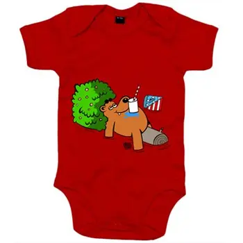 

Baby bodysuit Atletico Madrid summer beach bear and lounger