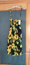 Vestido Floral de verano para niñas, vestidos de princesa bohemios con volantes para playa, ropa de 2, 6, 8 y 12 años con collar de regalo