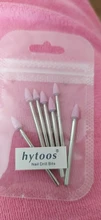 HYTOOS 7 unids/set corindón uñas taladro 3/32 Rotary piedra cerámica Burr cortadores para manicura accesorios de uñas herramienta