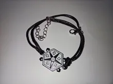 Anillos de gato negro de Anime para niña y niño, anillo con estampado verde de dibujos animados, esmalte, joyería para disfraz, regalo para fiesta