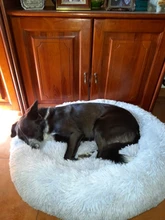 DEKO-camas supersuaves para perros, cojín redondo mullidas de gato, esterilla cálida y cómoda para dormir, sofá lavable, suministros para cachorros