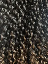 Sallyhair pasión Twist trenzas a Crochet Ombre trenzado sintético extensiones de cabello largo giros Rubio a granel Grey de la extensión del pelo
