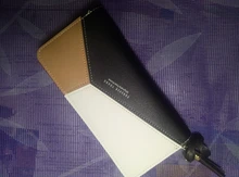 Carteras geométricas de lujo para mujer, monederos de cuero con cremallera, diseño de borla, billetera larga, monedero, tarjetero