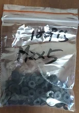 Arandela plana de plástico y nailon blanco y negro, espaciador plano, sellos de aislamiento, anillo de junta, M2, M2.5, M3 M4 M5 M6 M8 M10 M12, M14, M16, M18, M20