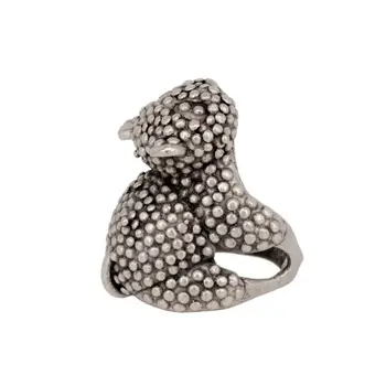 

Women's ring oversized panda (54973)