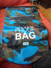 IKSNAIL 2L/5L/10L al aire libre seco bolsa seca impermeable saco flotar bucear plegable bolsas para Rafting en el río océano mochila