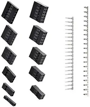 

1420pcs JST Dupont 2.54mm PH Connector Housing Kit with Terminals (Black)