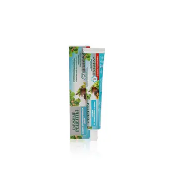 

Toothpaste D.I.E. s. Taiga recipes on the broth of taiga herbs, with an extract of oak bark and fir 75 ml