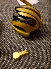 Nuevo mejor regalo de Navidad Transformers Bumblebee casco inalámbrico Bluetooth 5,0 altavoz con Fm Radio compatible con Usb Mp3 TF para niños