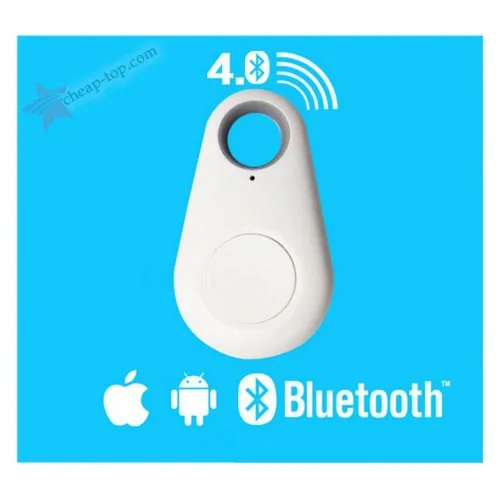 Bluetooth-GPS трекер (брелок-метка) белый | Дом и сад