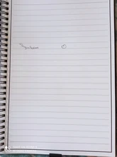 Bloc de notas de papel reutilizable, libreta inteligente borrable, con forro, para usar con bolígrafo, diario de oficina, para dibujo escolar, regalo
