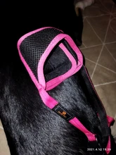 Perro NO muerde ajustable máscara transpirable ladrar morder de la boca de malla boca aseo Anti deja de masticar Anti corteza anti morder S-XXL