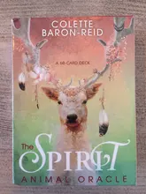Las cartas del Tarot cubierta juegos inglés versión Tarot tarjeta el espíritu Animal Oracle juego de mesa para fiesta de la Familia Diversión jugando juegos