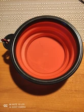 Bol plegable de silicona para perros, cuenco de viaje para perros, Bol de perro plegable portátil para Gato, alimentación de agua y comida, 1 ud.