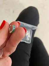 Pendientes de tapón de circonia cúbica para mujer, de plata de ley 100% S925, Micro pavé verde, regalo de fiesta de cumpleaños