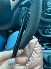 1 Uds uñas arte Graffiti pluma Color negro de Gel UV polaco diseño pintura pinceles de pintura detallada arte del clavo de DIY adornan herramientas