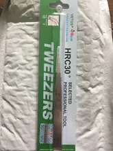 Vetus-Pinzas para pestañas de acero inoxidable, alta precisión, maquillaje antiestático, pinzas para cejas, extensión de pestañas