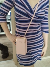 Moda novedosa pequeña bandolera las mujeres Mini de cuero mate de bandolera de hombro embrague Bolsas damas teléfono bolso de