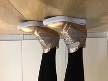 Classic Sneakers Wedges Outdoor-Shoes Breathable Sports Woman Solid Zapatos-De-Mujer