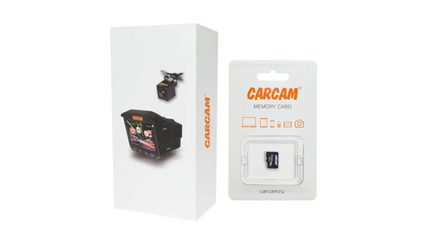 Автомобильный видеорегистратор с радар-детектором 5 в 1 CARCAM COMBO 5S 64GB