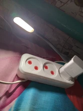 Portable Mini USB Light Ultra Bright Flexible DC5V 1.2W LED Lamp Booking Light with USB