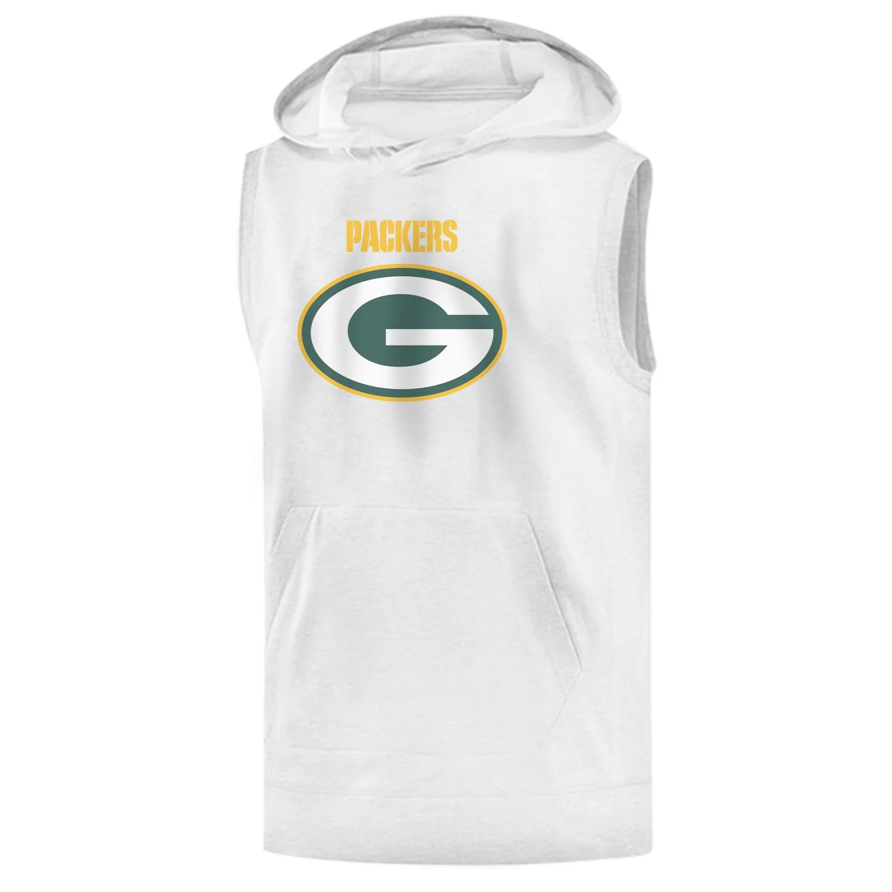 packers sleeveless hoodie