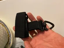 Guantes de equipo militar para acampada, accesorio con gancho, para exteriores, tácticos, cuerda de escalada, hebilla de almacenamiento, guante para acampada, hebilla colgante