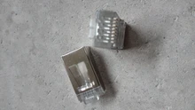 RJ45 Connector Shielded Rj-45-Plug Ethernet-Cables Network UTP Cat6a-Jack STP Cat5e Pass