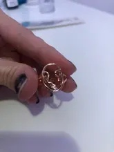 QIMING étnicos artista exagerado las mujeres anillo de rostro humano abstracto anillos de oro nudillo Midi anillo de dedo joyería de fiesta, regalo