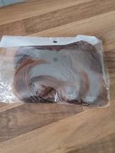 S-noilite-Peluca de cabello sintético para mujer, postizo de encaje suave, moño desordenado, banda elástica para el pelo, 85g