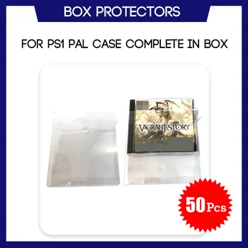

Box Protector For PS1 PAL Case CIB (NTSC JAPAN) Game Custom Clear Plastic Case 50 Pcs