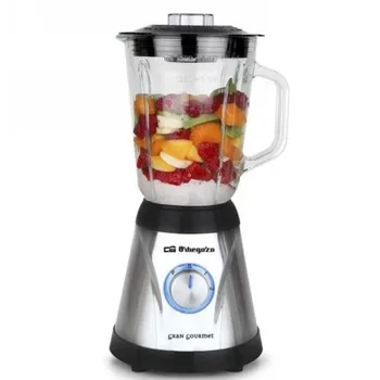 

Glass blender Orbegozo BV6500 inox 1.5L 600W