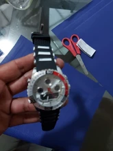 Relojes de lujo para hombre, de cuarzo, Digital, LED, de goma, militar, deportivo, militar, erkek kol saati