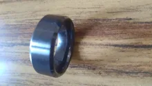 TIGRADE 4/6/8mm Black Ceramic Ring Men Brushed Comfort Fit Couple Wedding Band Engagement
