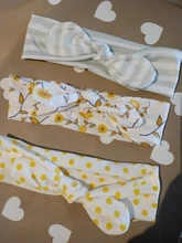 3 unids/lote Nylon sólido bebé diadema arco diademas para niños lindos indio turbante anudado de conejo de algodón Niños Accesorios para el pelo