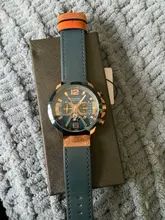 CURREN-Reloj analógico para hombre, cronógrafo deportivo, militar, de cuarzo, masculino