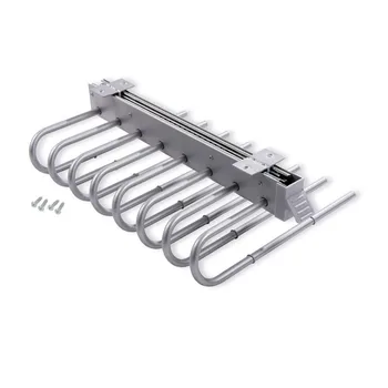 

Rack trouser removable Keeper Emuca mountable left hand finish metallic gray