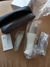 Irrigador Oral portátil, 5 modos, 300ml, resistente al agua, chorro de agua, USB, limpiador de dientes, 5 puntas de chorro y bolsa
