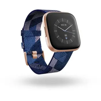 

FITBIT watch FB507RGNV 233813 copper Pink/navy and pink fabric