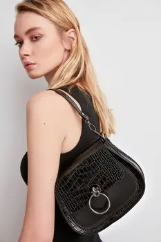 

Trendyol Buckle Detail Kroko Women Shoulder Bag TAKAW20OC0035
