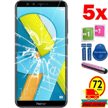 

5x Protectors Screen Tempered Glass for for HUAWEI HONOR 9 Lite (Not Full SEE INFO) PEN