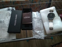 Reloj mecánico automático de negocios para hombre, con correa de cuero maestro de tiempo, esfera blanca, calendario, fecha, clásico