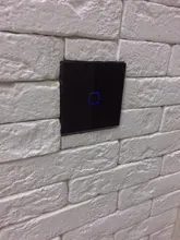 Glass-Switch-Panel Controler Touch-Switch Fire-Line Minitiger Smart Home 3-Gang Single